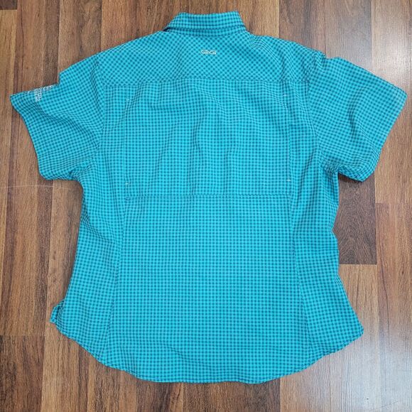 GameGuard Women’s XL Fishing Shirt Quick Dry Vented Outdoor Button Up - Picture 8 of 9